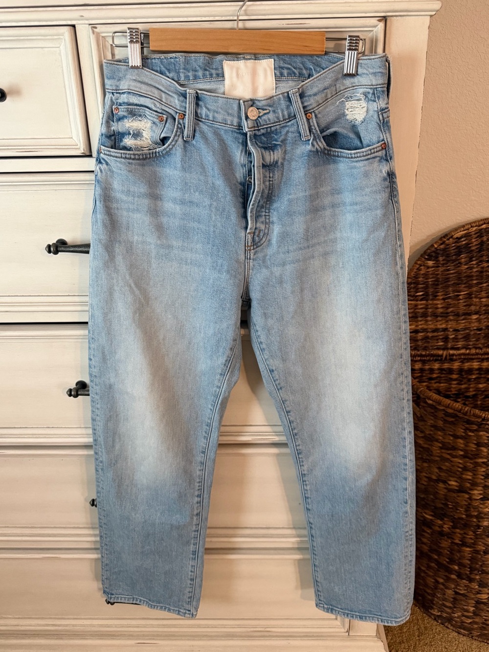MOTHER “the ditcher crop” jeans